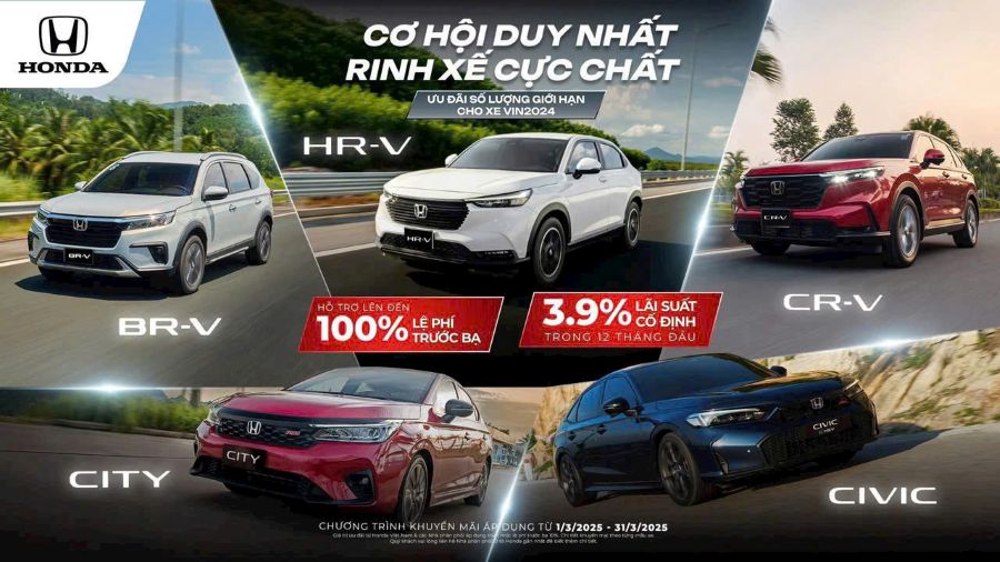 Trang chủ Honda ô tô Kim Thanh chính hãng